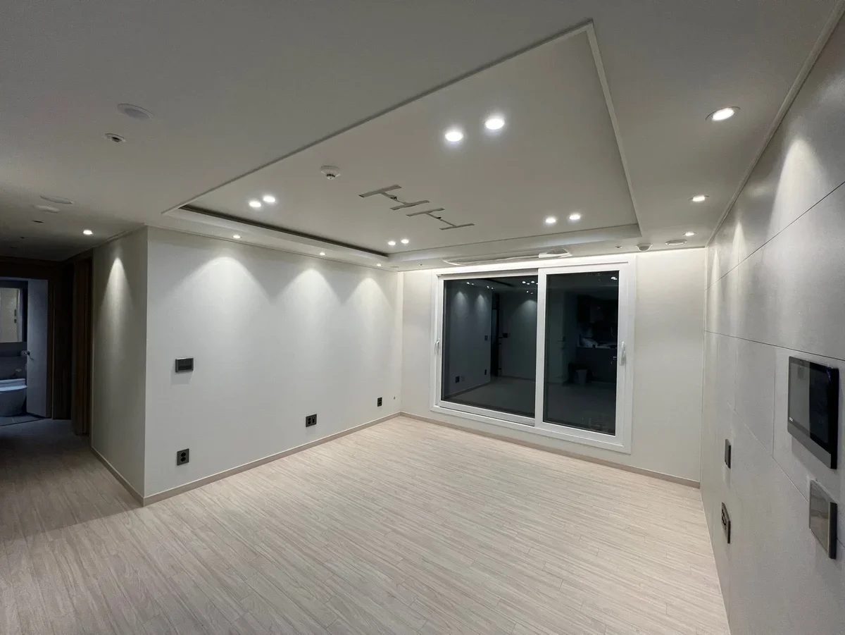 올림픽파크포레온 조명 시공 시공 사진 2