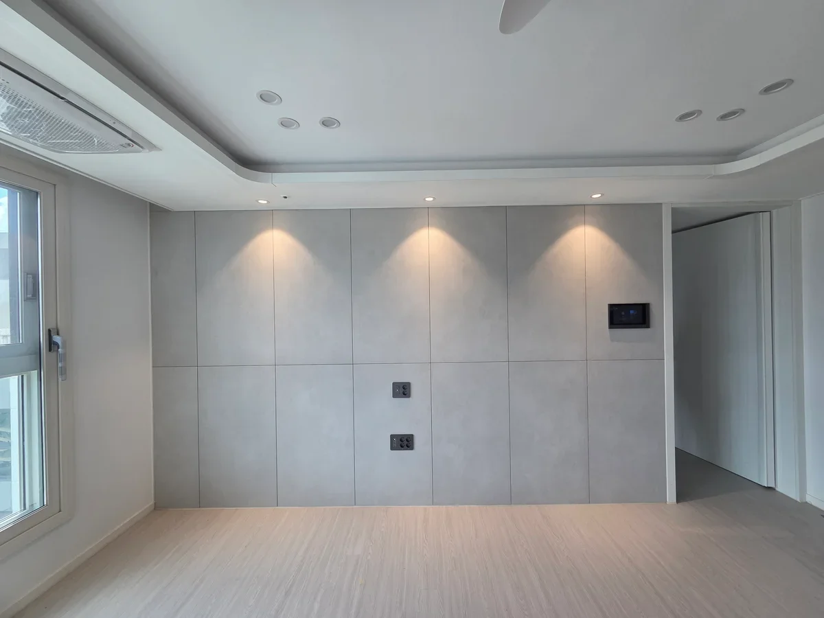 부산 / 에코델타 푸르지오 센터파크 / D패키지 실링팬 시공 사진 4